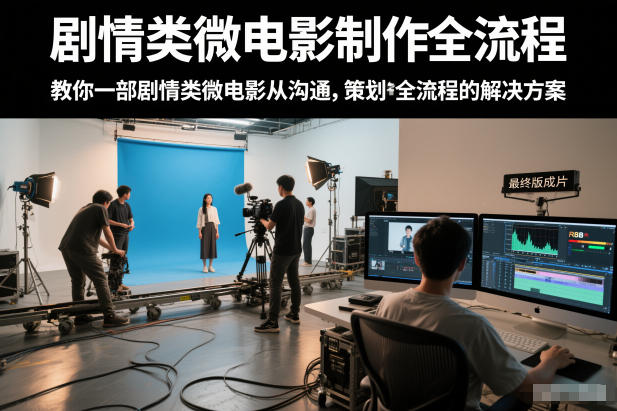 剧情类微电影制作全流程,教你一部剧情类微电影从沟通,策划到拍摄制作全流程的解决方案-小目标云网创